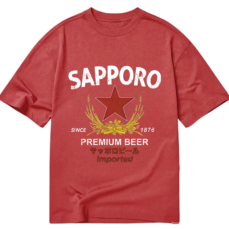 Tokyocanvas Sapporo Beer Essential Classic T-Shirt