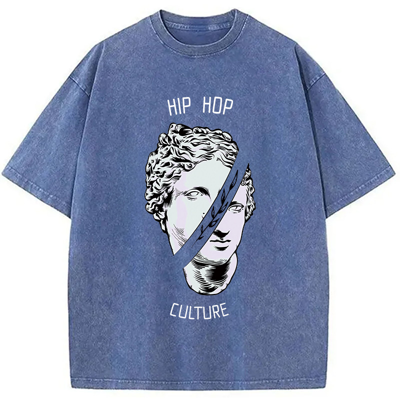 Tokyocanvas Hip Hop Culture Washed T-Shirt