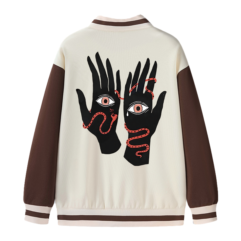 Tokyocanvas The Eyes Will Not Deceive You Varsity Jacket