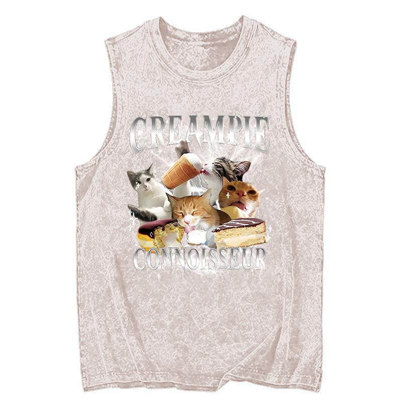 Tokyocanvas Creampie Connoisseur Meme Washed Tank