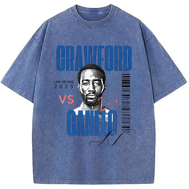 Tokyocanvas Terence Crawford Boxer Washed T-Shirt