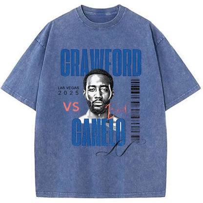 Tokyocanvas Terence Crawford Boxer Washed T-Shirt