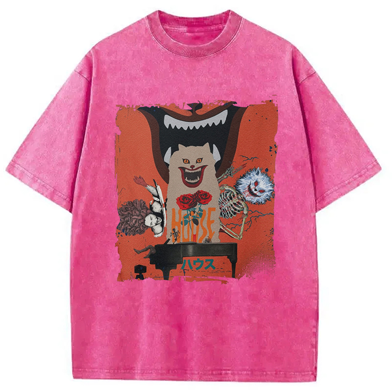 Tokyocanvas House Movie 1977 Washed T-Shirt