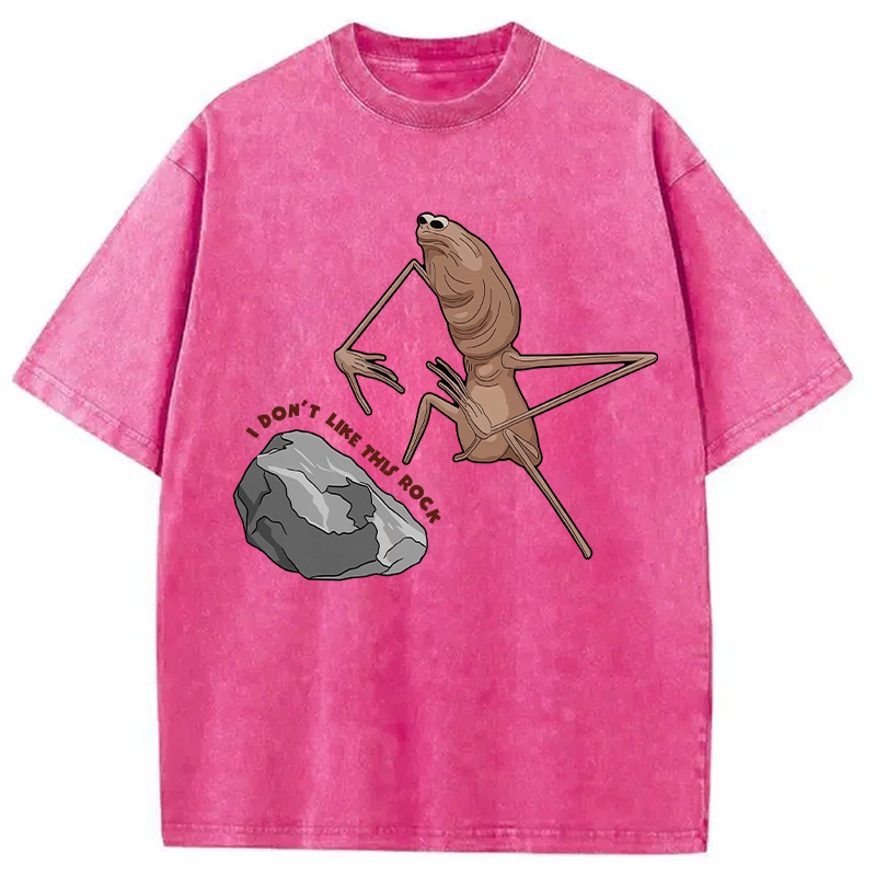 Tokyocanvas I Don't Like This Rock Washed T-Shirt