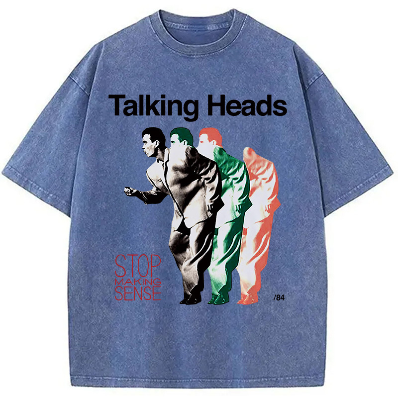Tokyocanvas Talking Heads Stop Making Sense Washed T-Shirt