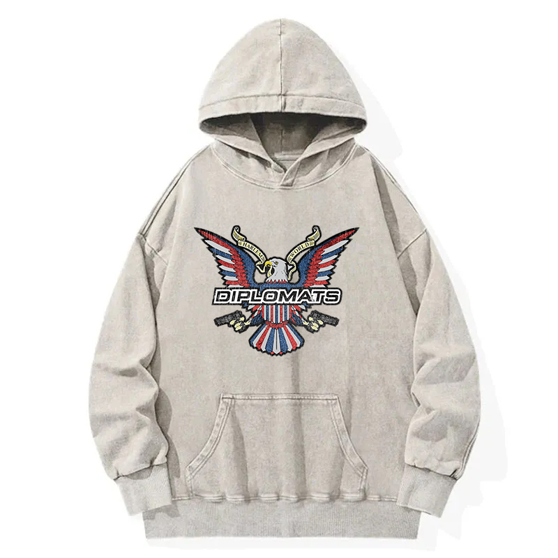 Tokyocanvas Retro Dipset Diplomats Logo Washed Hoodie