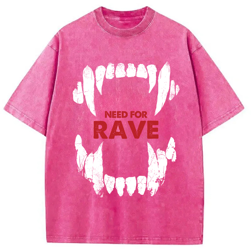 Tokyocanvas Vampiric Fang Washed T-Shirt