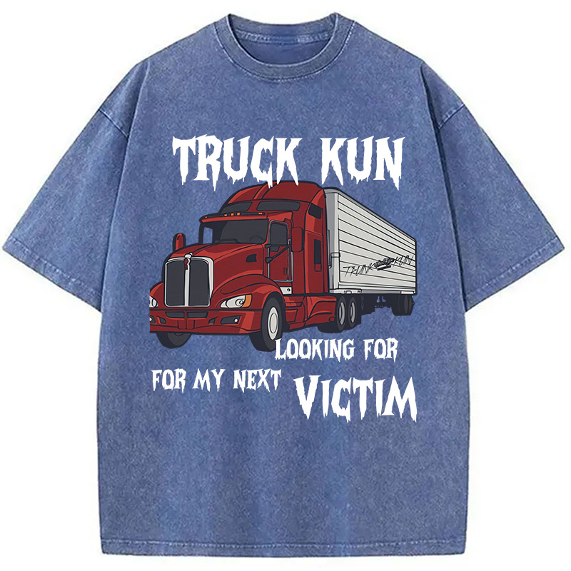 Tokyocanvas Truck-Kun Anime Meme Washed T-Shirt