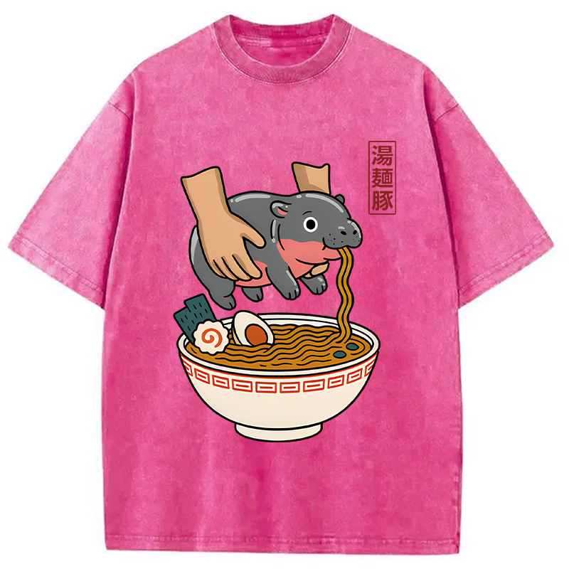 Tokyocanvas Noodles Got Me Washed T-Shirt