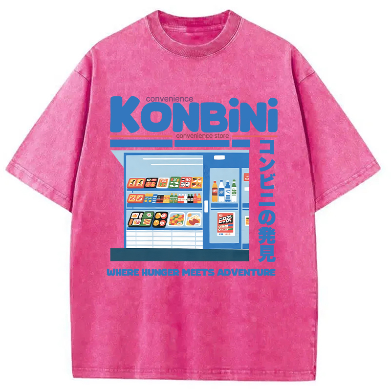 Tokyocanvas Japan Convenience Store Washed T-Shirt