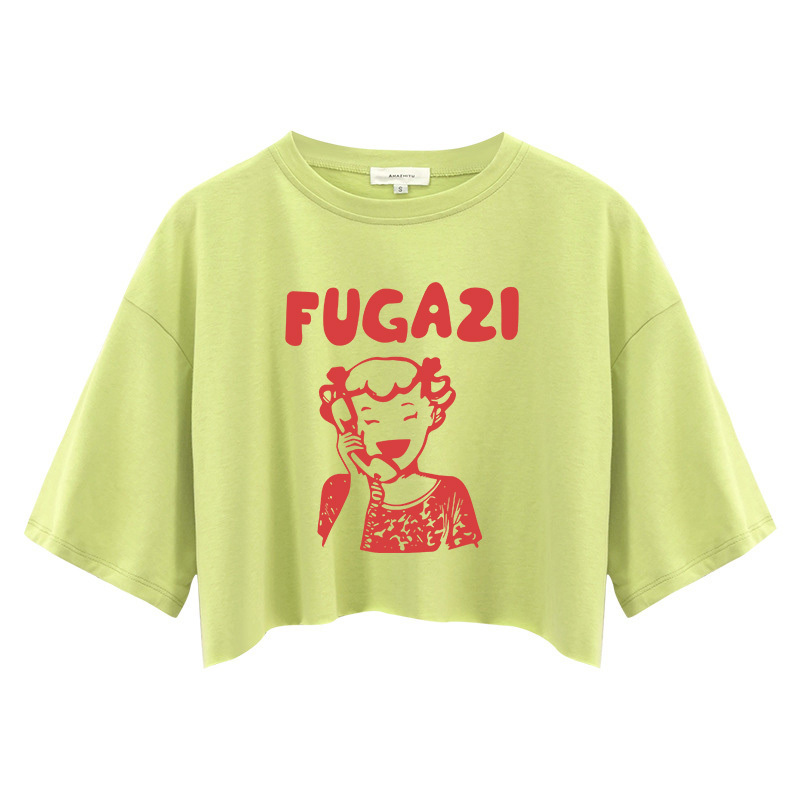 Tokyocanvas Retro Fugazi Crop Top