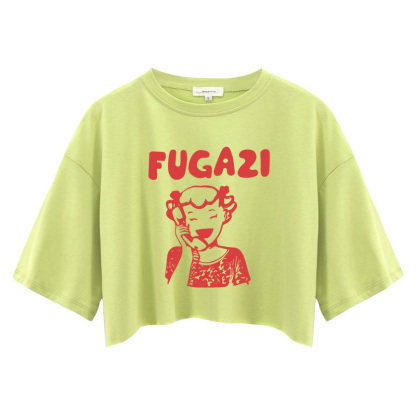 Tokyocanvas Retro Fugazi Crop Top