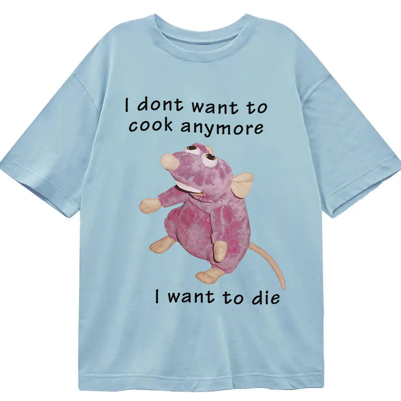 Tokyocanvas I Don't Want To Cook Anymore Classic T-Shirt