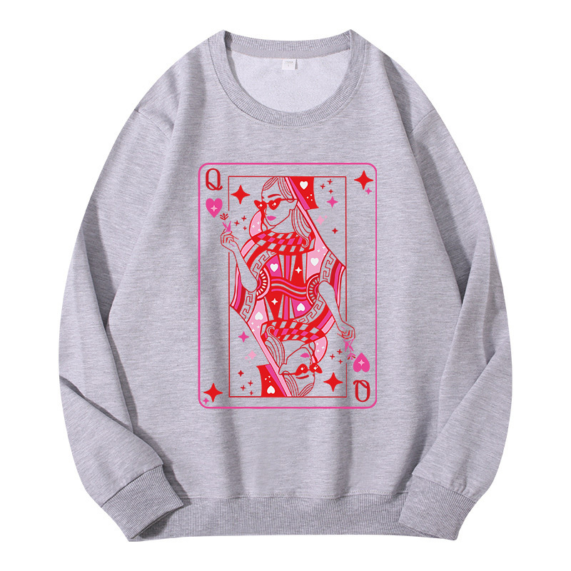 Tokyocanvas Queen of Hearts Valentine Classic Sweatshirt