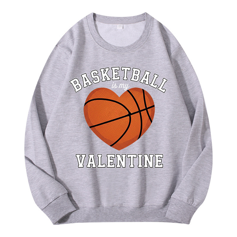 Tokyocanvas Basketball Is My Valentine Classic Sweatshirt