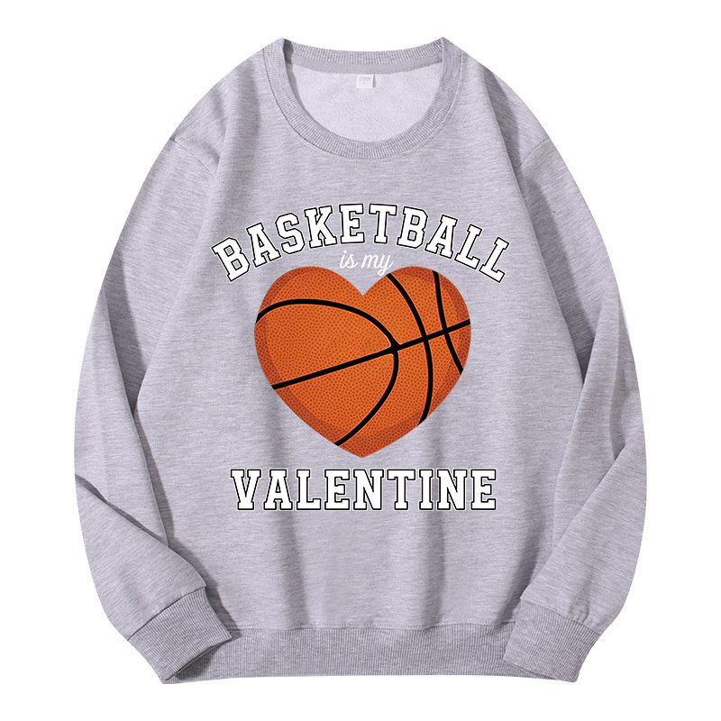 Tokyocanvas Basketball Is My Valentine Classic Sweatshirt