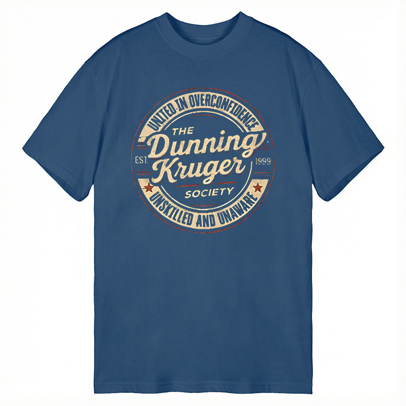 Tokyocanvas The Dunning-Kruger Society Classic T-Shirt