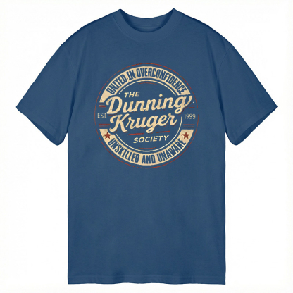 Tokyocanvas The Dunning-Kruger Society Classic T-Shirt