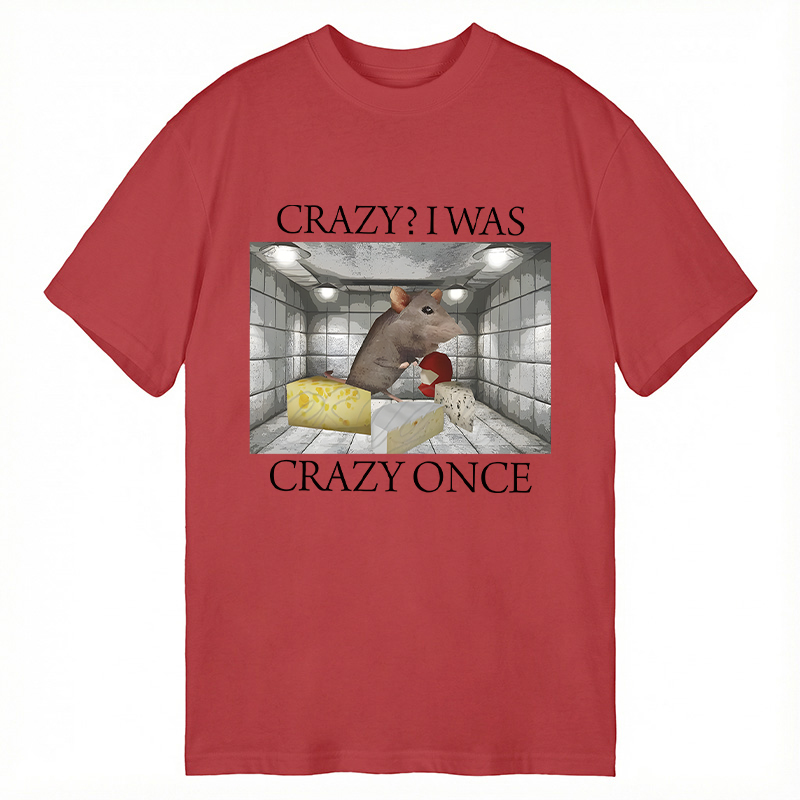 Tokyocanvas Crazy Rat Meme Classic T-Shirt