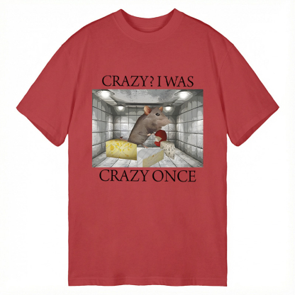 Tokyocanvas Crazy Rat Meme Classic T-Shirt