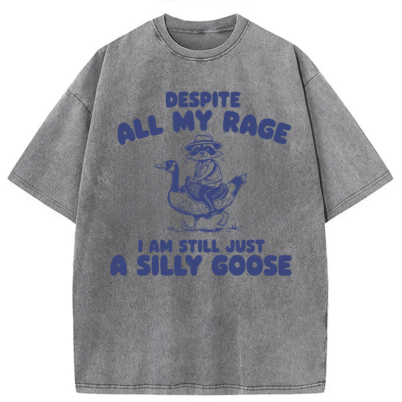 Tokyocanvas A Silly Goose Washed T-Shirt