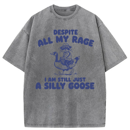 Tokyocanvas A Silly Goose Washed T-Shirt