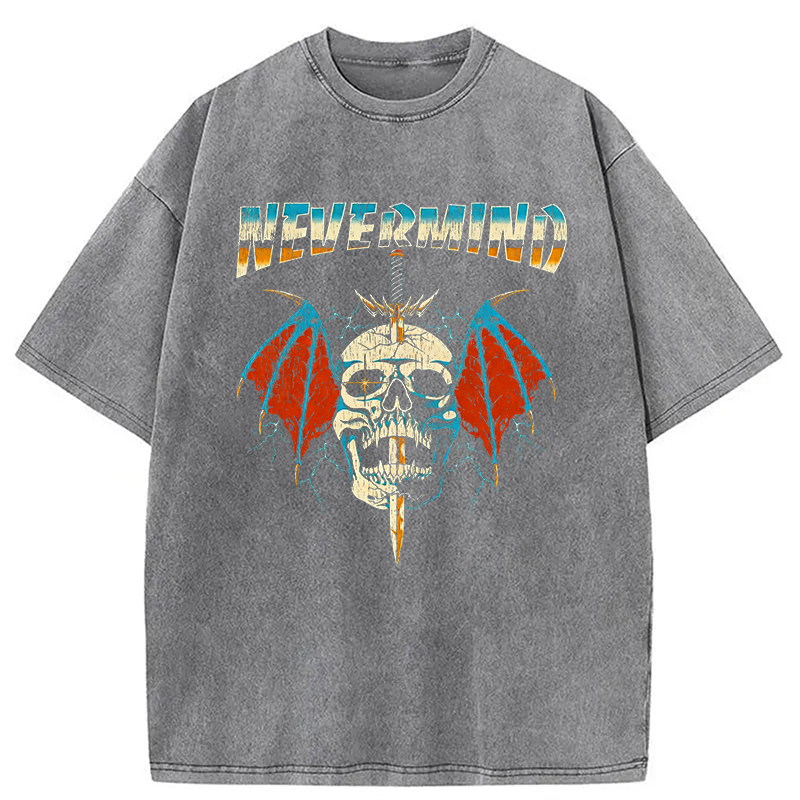 Tokyocanvas Nevermind Washed T-Shirt