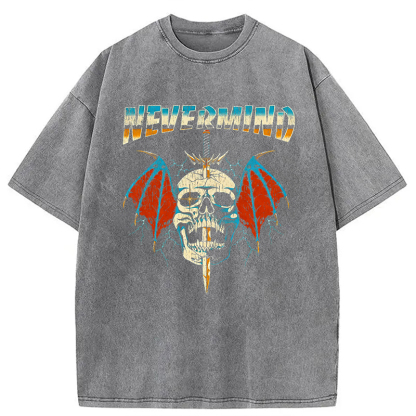 Tokyocanvas Nevermind Washed T-Shirt