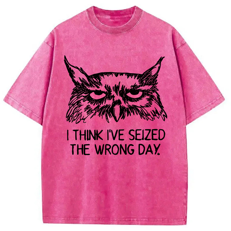 Tokyocanvas I Think I've Seized The Wrong Day Washed T-Shirt