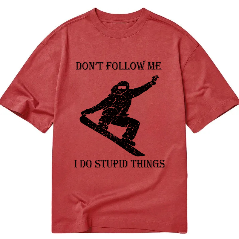 Tokyocanvas Winter Extreme Sports Skiing Classic T-Shirt