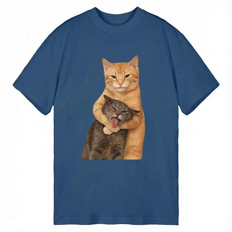 Tokyocanvas Fighting Cat Meme Classic T-Shirt