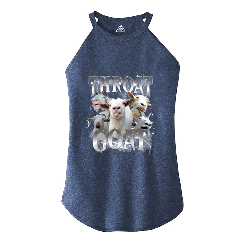 Tokyocanvas Throat Goat Meme Cotton Tank