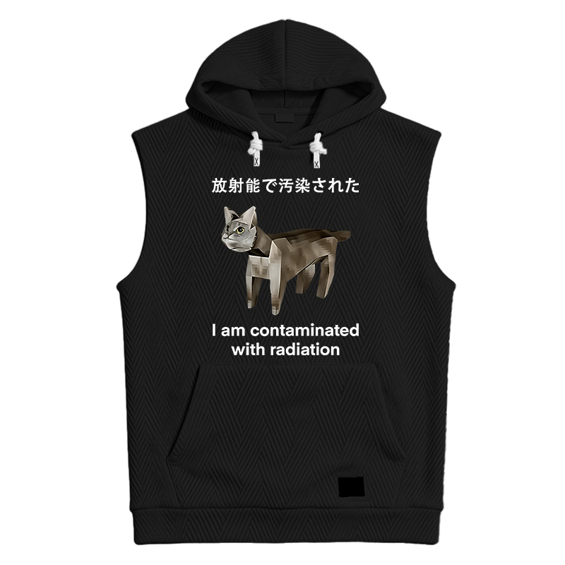 Tokyocanvas Cat Contaminated By Radiation Hooded Tank