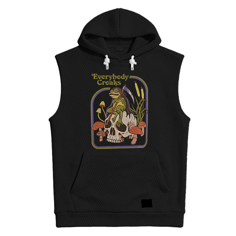 Tokyocanvas Everybody Croaks Hooded Tank