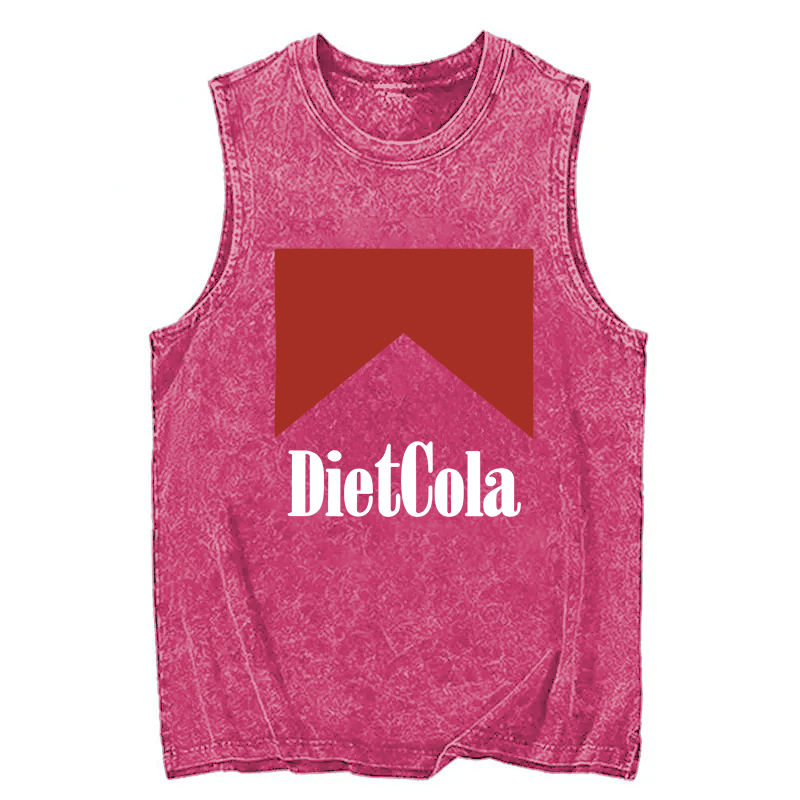 Tokyocanvas Diet Cola Washed Tank