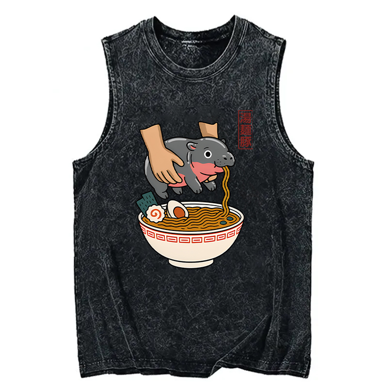 Tokyocanvas Noodles Got Me Washed Tank