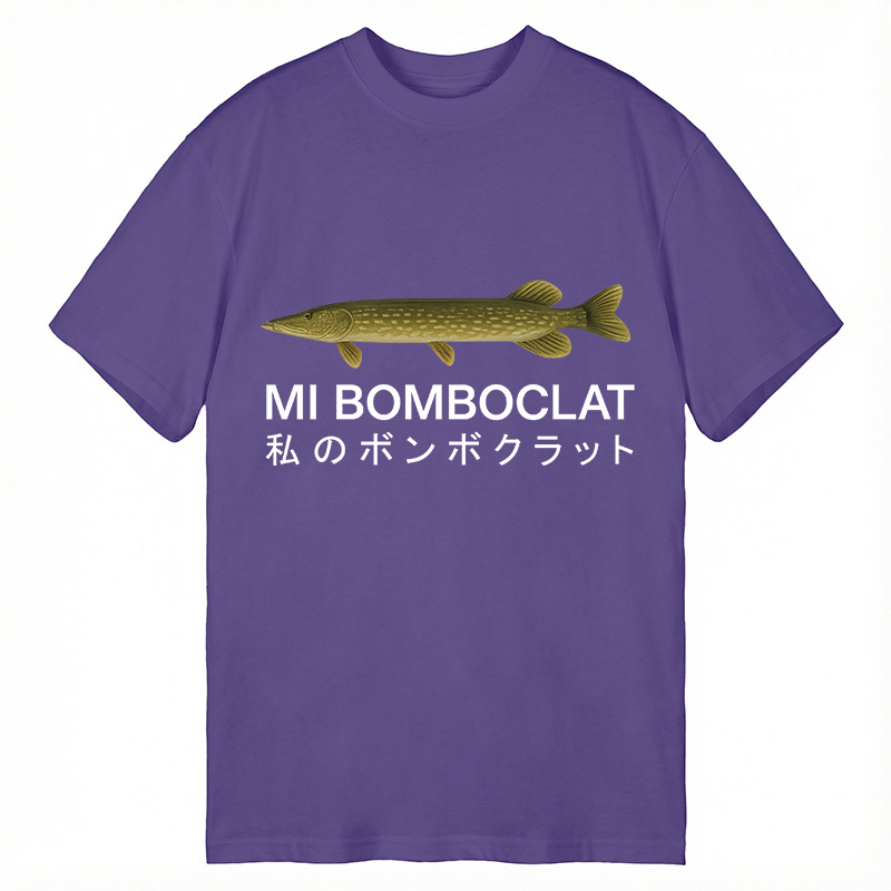 Tokyocanvas Mi Bomboclat Fish Meme Classic T-Shirt