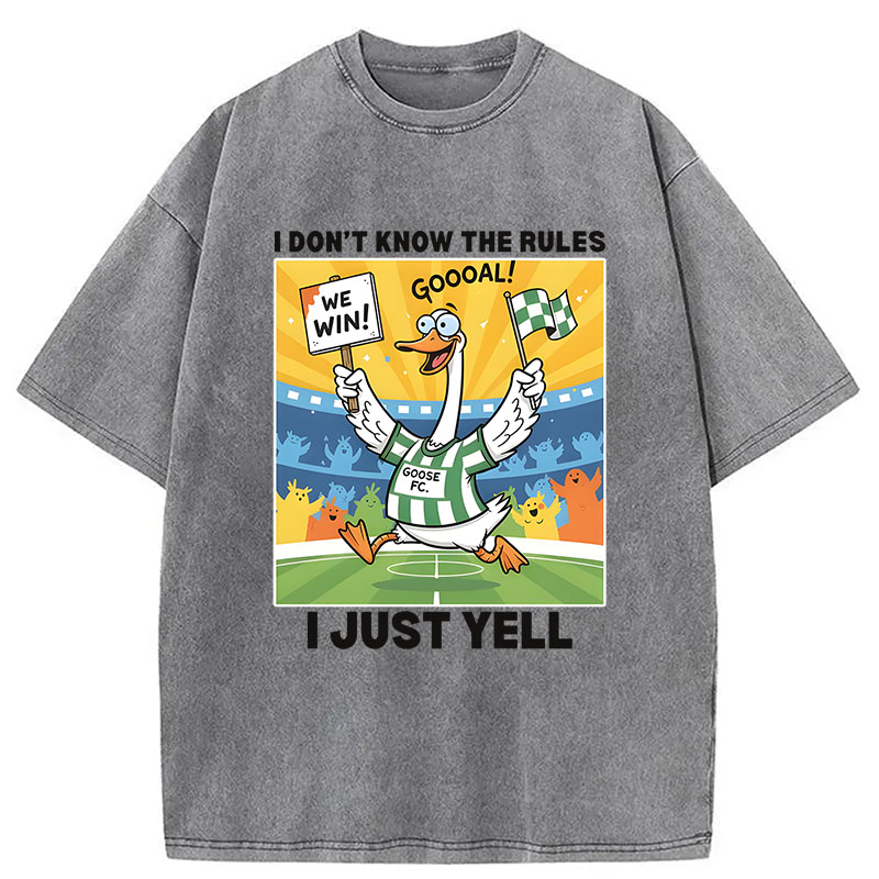 Tokyocanvas I Don�t Know the Rules Washed T-Shirt