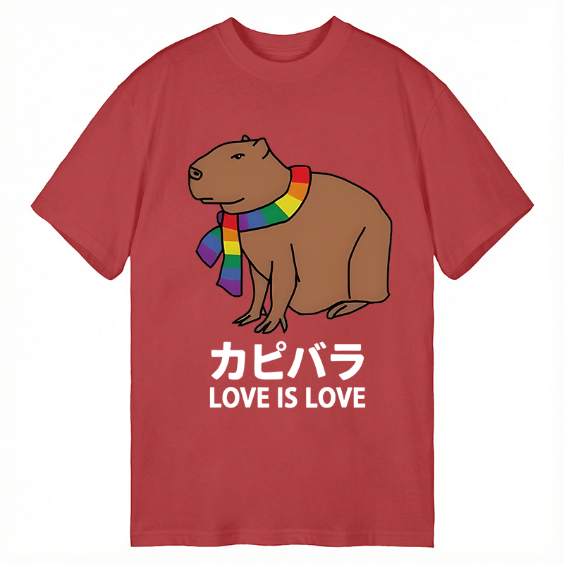 Tokyocanvas Capybara With Love Classic T-Shirt
