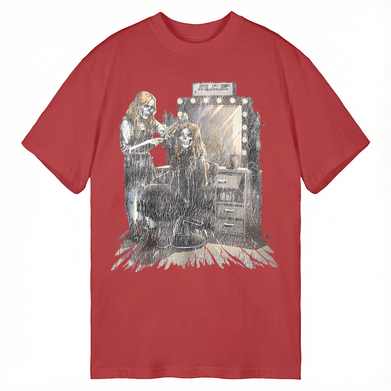 Tokyocanvas Skeleton Hair Cut Classic T-Shirt