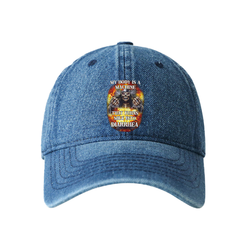 Tokyocanvas My Body is a Machine Denim Cap