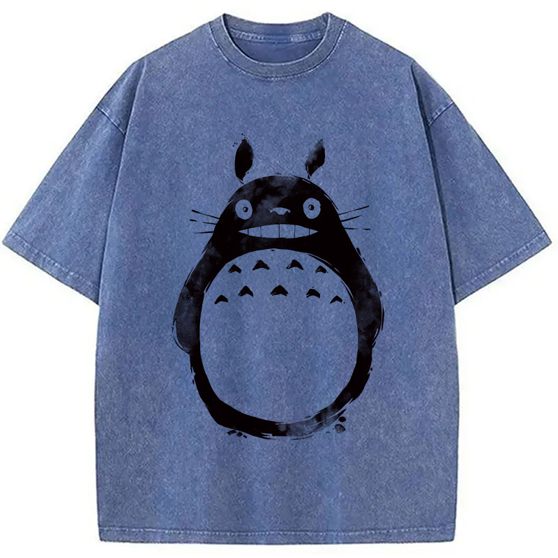 Tokyocanvas Forest Spirit Ink Washed T-Shirt