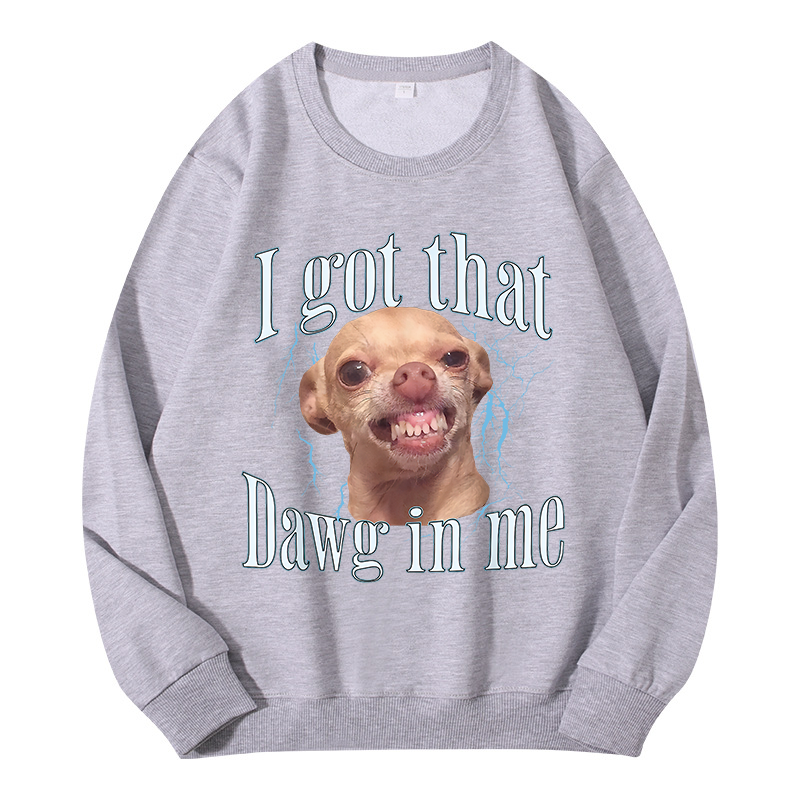 Tokyocanvas Chihuahua Funny Meme Classic Sweatshirt