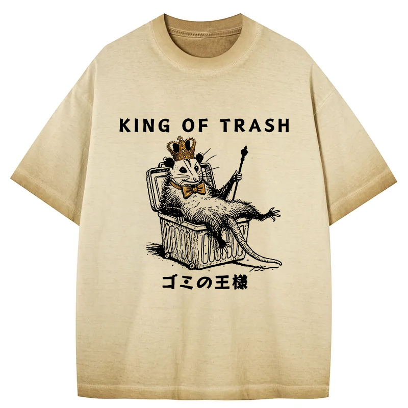 Tokyocanvas King Of Trash Gradient Washed T-Shirt