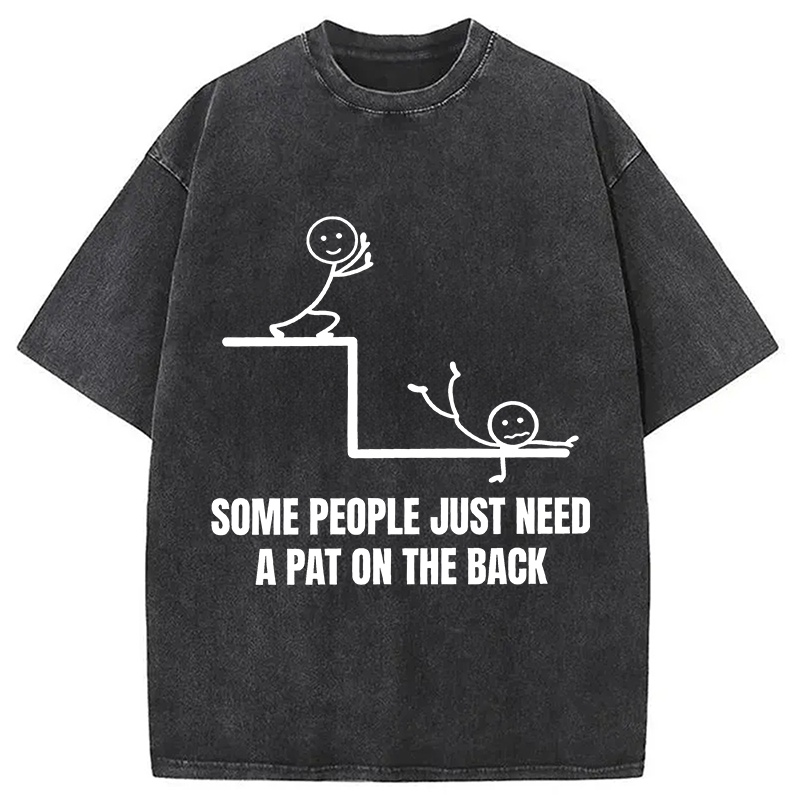 Tokyocanvas Funny Husband Meme Washed T-Shirt
