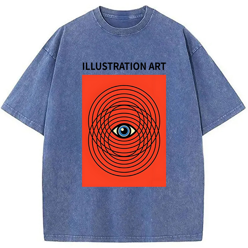 Tokyocanvas Hypnotic By Carbine Washed T-Shirt
