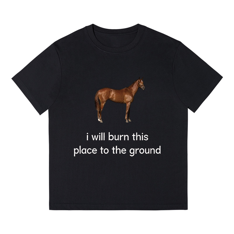 Tokyocanvas I Will Burn This Place To The Ground Boxy T-shirt