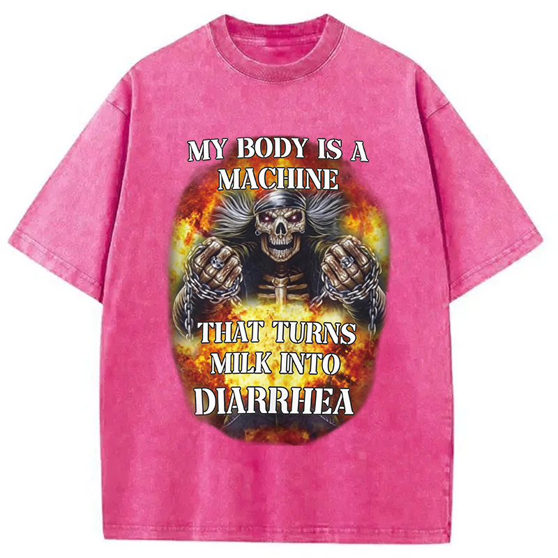 Tokyocanvas My Body is a Machine Washed T-Shirt