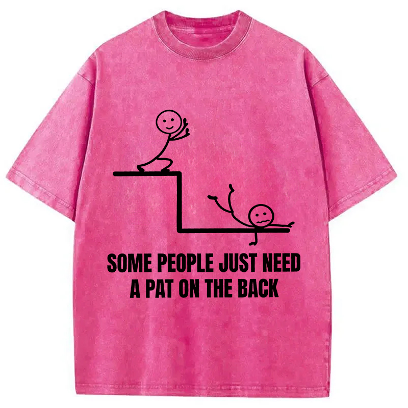 Tokyocanvas Funny Husband Meme Washed T-Shirt