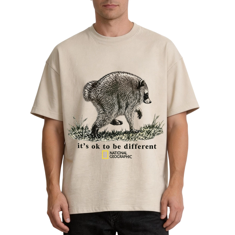 Tokyocanvas It’s OK to be Different Washed T-Shirt